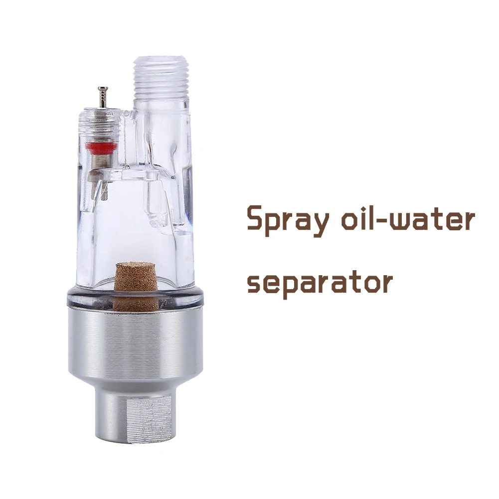 1/8" Airbrush In-Line Mini Separator Air Filter Water Trap Moisture Fittings 1 1 1 1 1 1 1 1
1/8" Airbrush In-Line Mini Separator Air Filter Water Trap Moisture Fittings 1 1 1 1 1 1 1 1