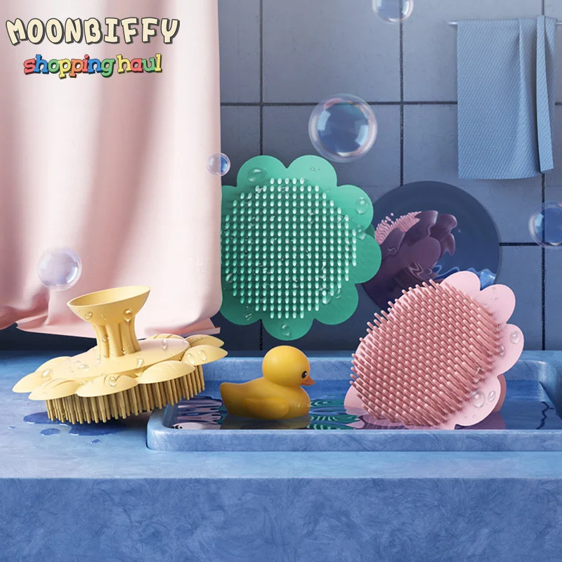 Baby Silicone Shampoo Brush Scrubber Infant Bath Wipe Children Bathing Soft Massage Bath Brush Kids Washing Hair Tool
Baby Silicone Shampoo Brush Scrubber Infant Bath Wipe Children Bathing Soft Massage Bath Brush Kids Washing Hair Tool