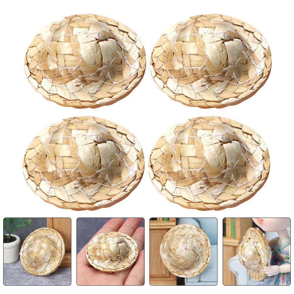 4 PCS Mini Straw Mini House Adornment DIY Handicraft House Woven Decor Hat Crafts Figurines Baby Crafts
4 PCS Mini Straw Mini House Adornment DIY Handicraft House Woven Decor Hat Crafts Figurines Baby Crafts