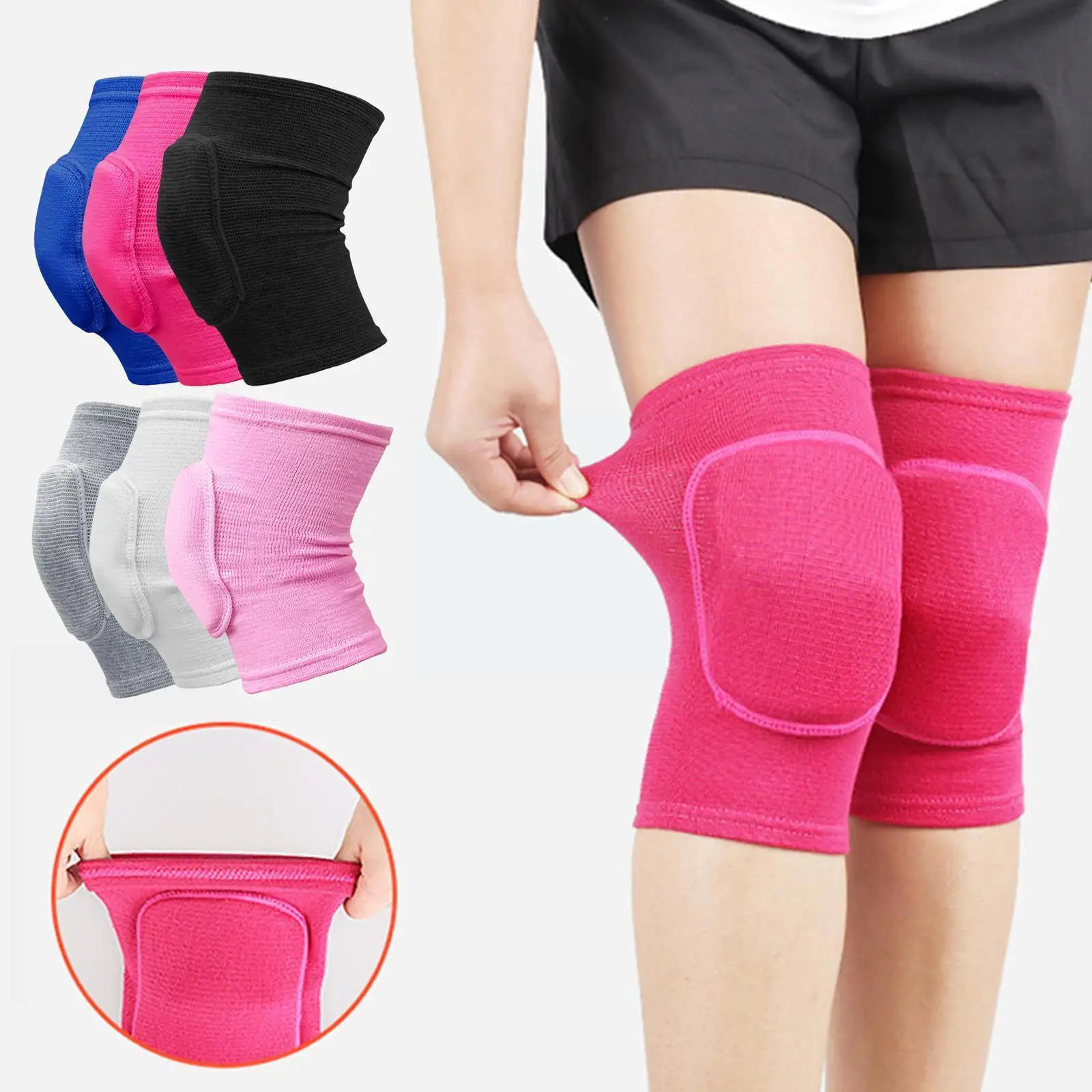 Sports Knee Pad EVA Sponge Anti-collisio Knee Brace Protector Thickened For Dancing Workout Mountain Biking Training 3 Size J6U1
Sports Knee Pad EVA Sponge Anti-collisio Knee Brace Protector Thickened For Dancing Workout Mountain Biking Training 3 Size J6U1