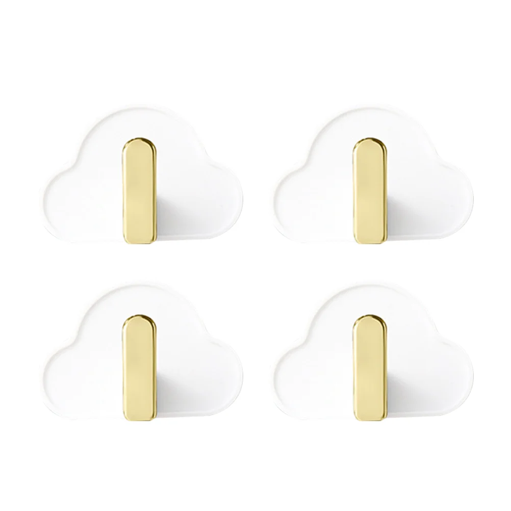 4 Pcs Wall-mounted Hook Clothes Hanger Hangers Without Nails Abs Punching-free Hooks
4 Pcs Wall-mounted Hook Clothes Hanger Hangers Without Nails Abs Punching-free Hooks
