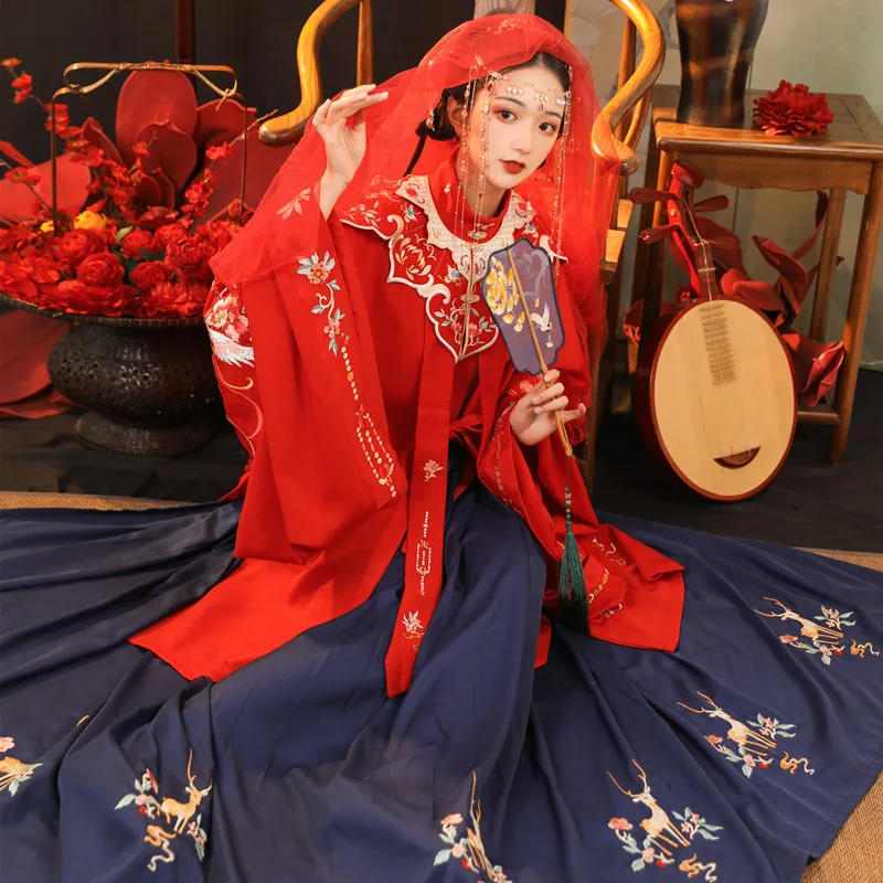 Традиционное китайское женское красное свадебное платье ханьфу, сказочное раннее платье ханьфу, повседневная одежда для косплея, китайски...
Традиционное китайское женское красное свадебное платье ханьфу, сказочное раннее платье ханьфу, повседневная одежда для косплея, китайски...
