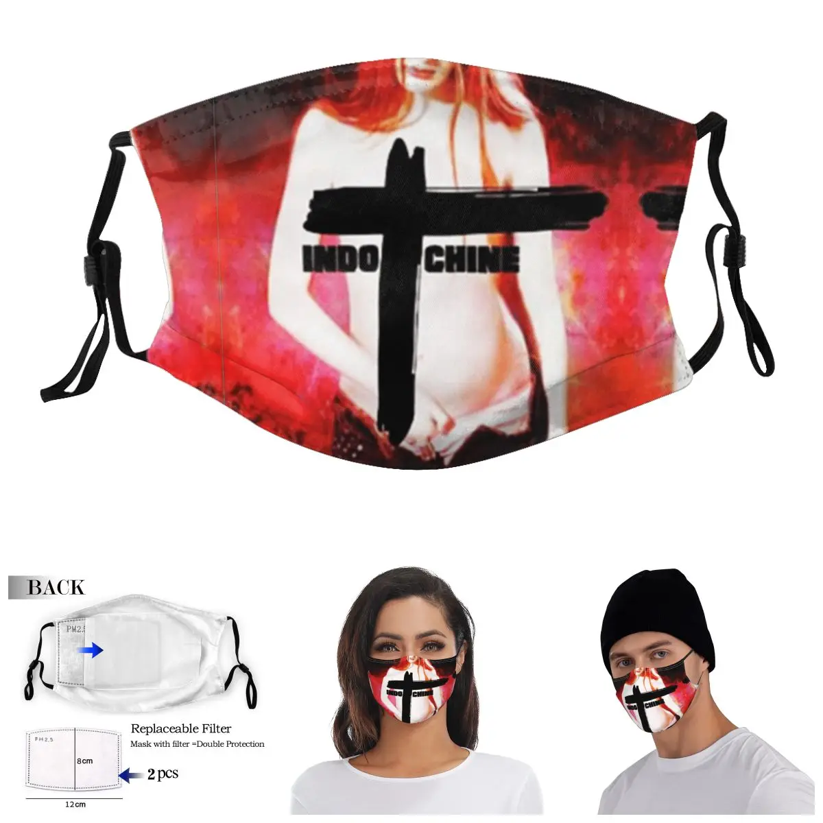 Amazing Rock Band Indochine Logos Album band Adult Dust Mask Humor Graphic ⦆Guise Activated Carbon Filter Mask
Amazing Rock Band Indochine Logos Album band Adult Dust Mask Humor Graphic ⦆Guise Activated Carbon Filter Mask
