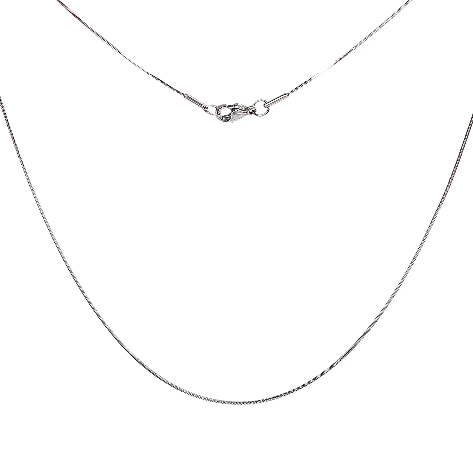 304 Stainless Steel Snake Chain Necklace High Quality Silver Color Chain For Jewelry Making Diy Necklace Fidnings 45.5cm Long
304 Stainless Steel Snake Chain Necklace High Quality Silver Color Chain For Jewelry Making Diy Necklace Fidnings 45.5cm Long