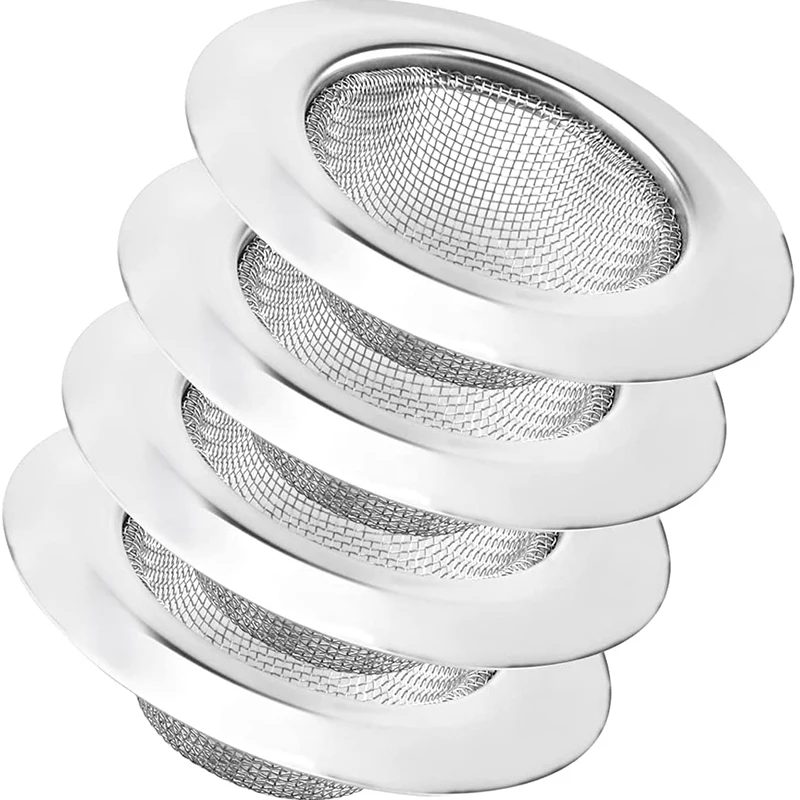 Stainless Steel Drainage Filter Bathroom Bathtub Hair Catcher Kitchen Sink Food Residue Filter Screen Domestic Metal Floor Drain
Stainless Steel Drainage Filter Bathroom Bathtub Hair Catcher Kitchen Sink Food Residue Filter Screen Domestic Metal Floor Drain