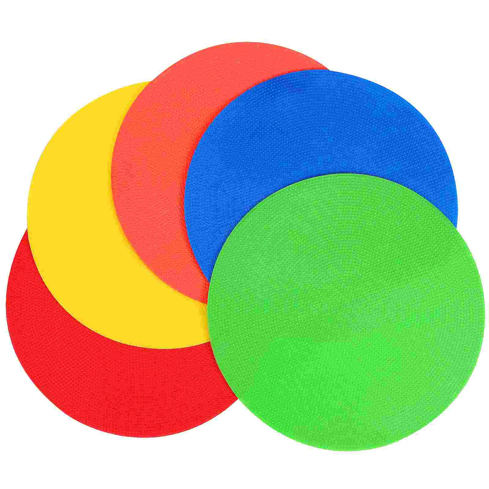 5 Pcs Football Logo Disc Training Soccer Sign Discs Target Marker Court Spot Markers Gymnastics Round Mouth Rubber Circles
5 Pcs Football Logo Disc Training Soccer Sign Discs Target Marker Court Spot Markers Gymnastics Round Mouth Rubber Circles