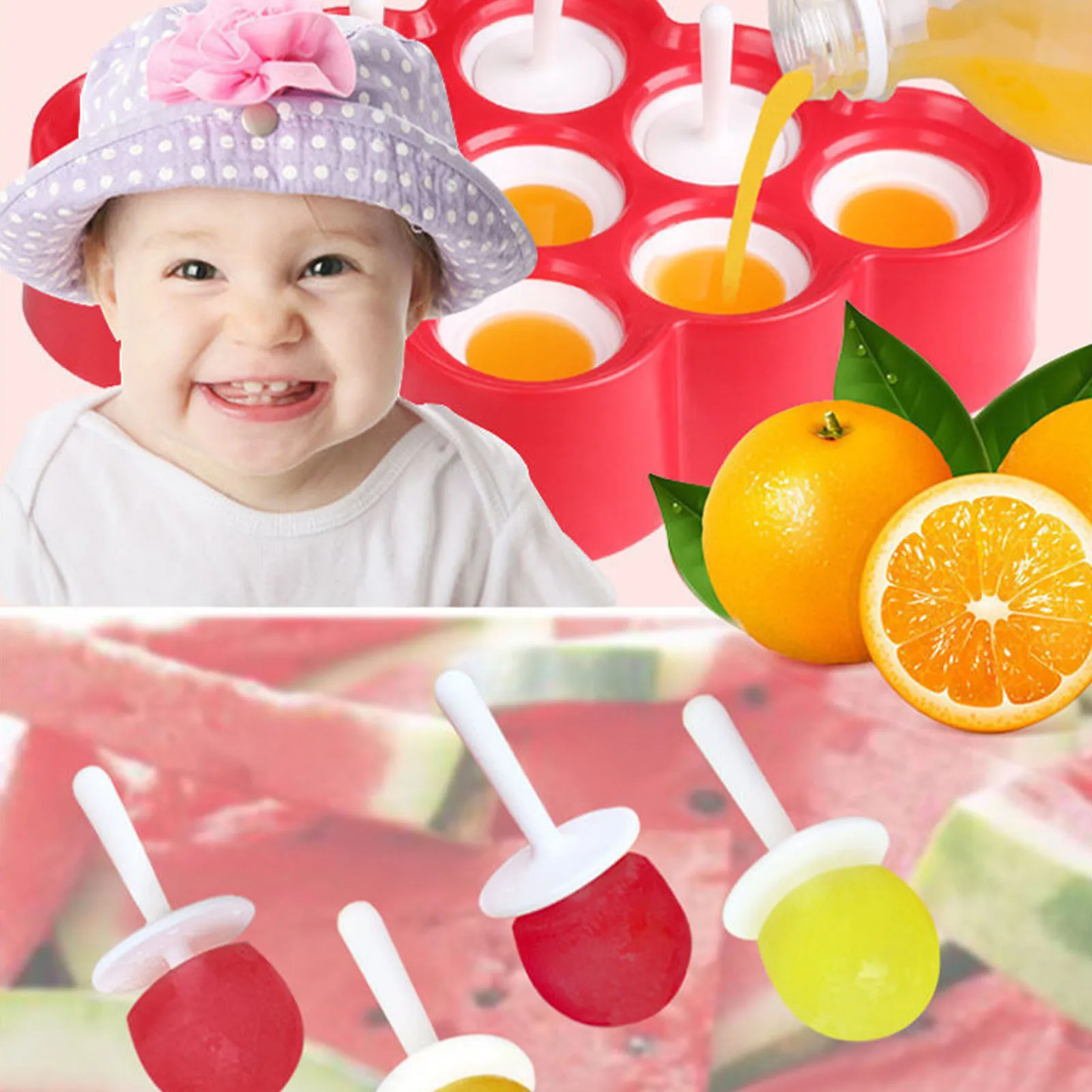 Sicle Makers Mold DIY 9 Hole Ice Molds Ice Cream Molds Sicle Maker Silicone Sicle Molds Shapes For Homemade Dessert 9-hole
Sicle Makers Mold DIY 9 Hole Ice Molds Ice Cream Molds Sicle Maker Silicone Sicle Molds Shapes For Homemade Dessert 9-hole