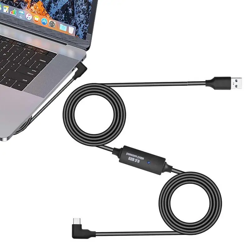 

16 футов 5 м гарнитура VR кабель ПК VR для 2 и Link виртуальной реальности Тип USB30 Gen1 передача данных Быстрая зарядка