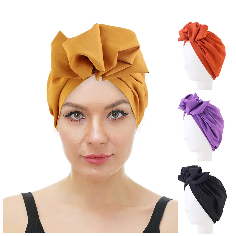 New Women's Elegant Retro Turban Cap Elastic African Head Wraps Muslim Headscarf Cap Wedding Party Headwear Hair Accessories
New Women's Elegant Retro Turban Cap Elastic African Head Wraps Muslim Headscarf Cap Wedding Party Headwear Hair Accessories