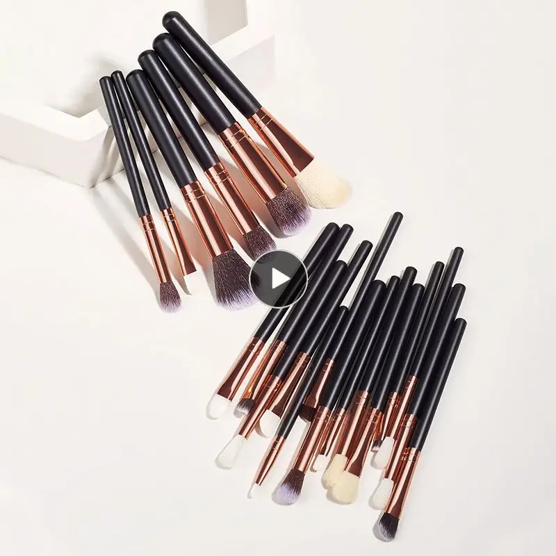 

Makeup Brush Full Set For Eyeshadow Foundation Powder Eyeliner Eyebrow Brush Multi-Color Optional Portable Makeup Brush