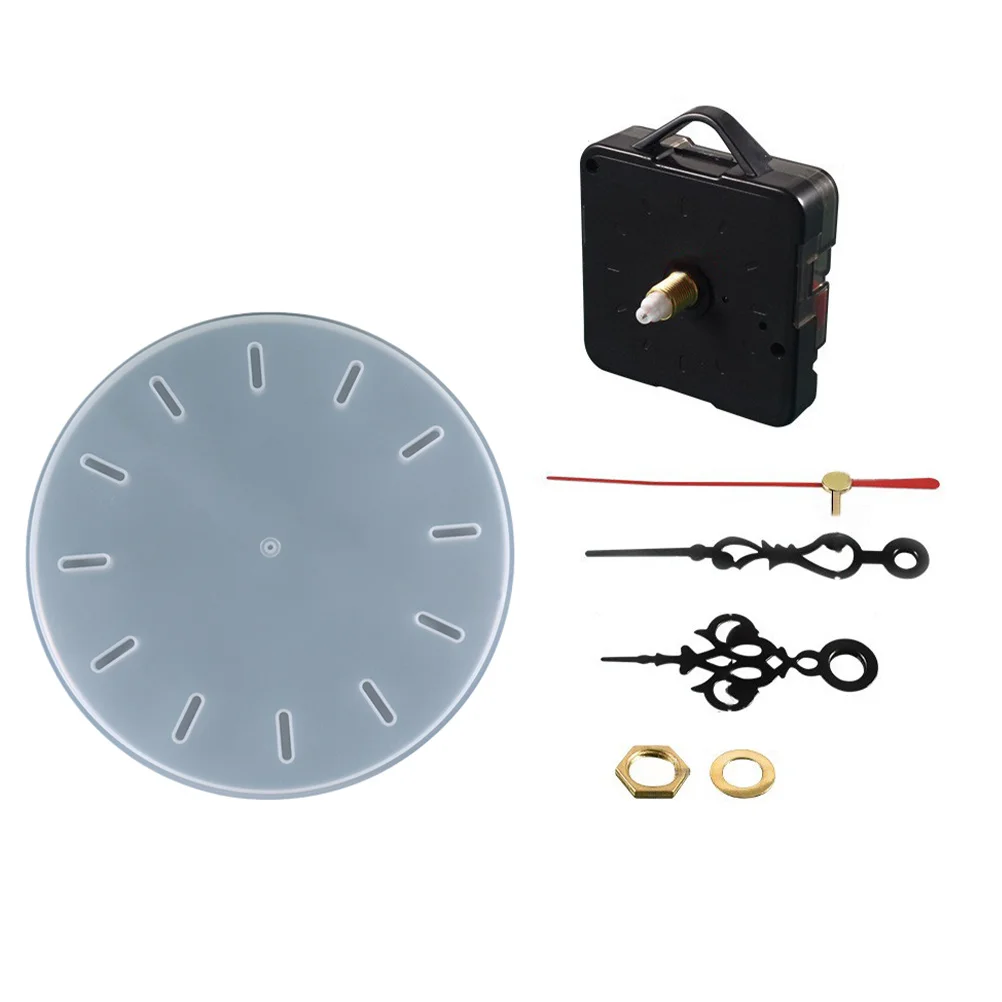 Silicone Molds Resin Wall Clock Making Supply Molding Tool DIY Accessory Pointer White Desktop Child
Silicone Molds Resin Wall Clock Making Supply Molding Tool DIY Accessory Pointer White Desktop Child