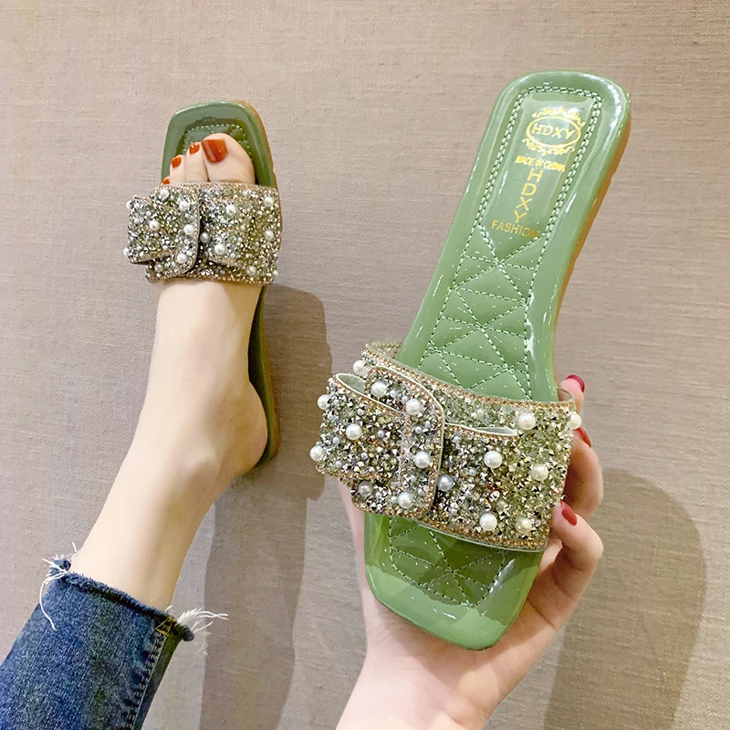 Female Shoes Rubber Flip Flops String Bead Slippers Casual Slides Low 2022 Hawaiian Luxury Soft Summer Flat PU Basic Fashion
Female Shoes Rubber Flip Flops String Bead Slippers Casual Slides Low 2022 Hawaiian Luxury Soft Summer Flat PU Basic Fashion