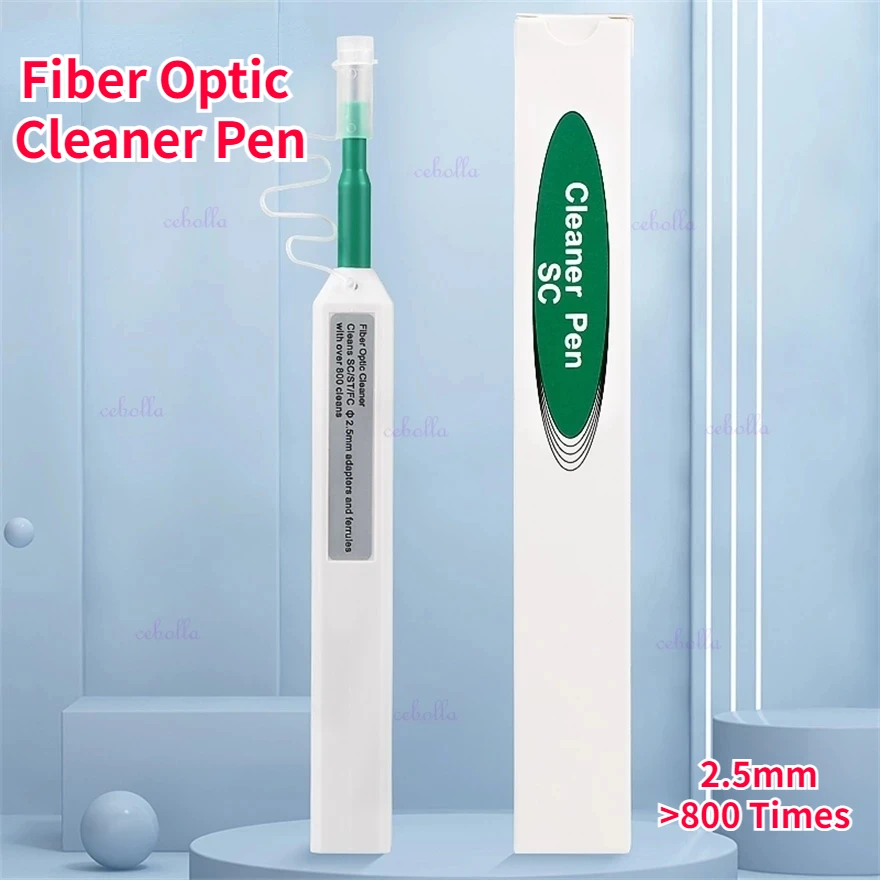 Fiber Optic Tools 800+ Times Fiber Optic Connector Cleaner Pen for 2.5mm SC ST and FC Connectors Disposable free shipping
Fiber Optic Tools 800+ Times Fiber Optic Connector Cleaner Pen for 2.5mm SC ST and FC Connectors Disposable free shipping