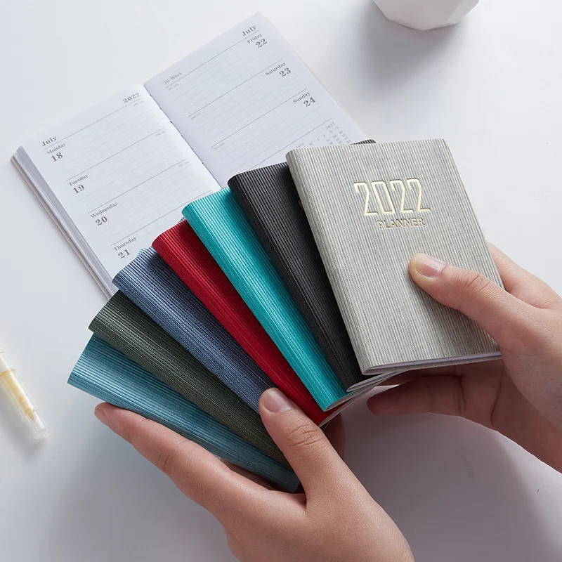 2022 New A7 Daily Plan Notebook Planner Portable Pocket Notepad Daily Weekly Agenda Planner Notebooks Office School Supplies
2022 New A7 Daily Plan Notebook Planner Portable Pocket Notepad Daily Weekly Agenda Planner Notebooks Office School Supplies
