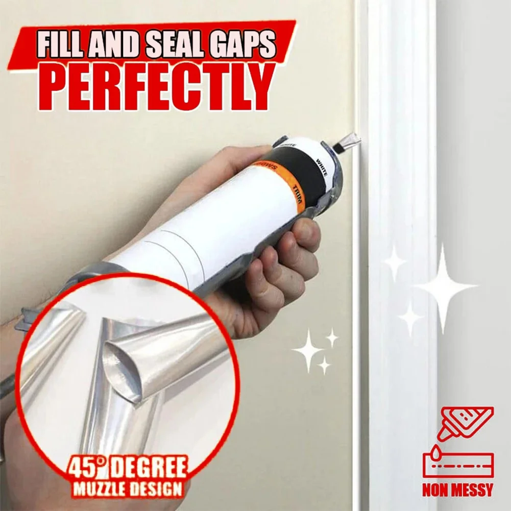 Caulking Finisher Caulking Nozzle Caulk Applicator Durable High Quality New Stainless Steel Construction Tools Caulking Tips
Caulking Finisher Caulking Nozzle Caulk Applicator Durable High Quality New Stainless Steel Construction Tools Caulking Tips