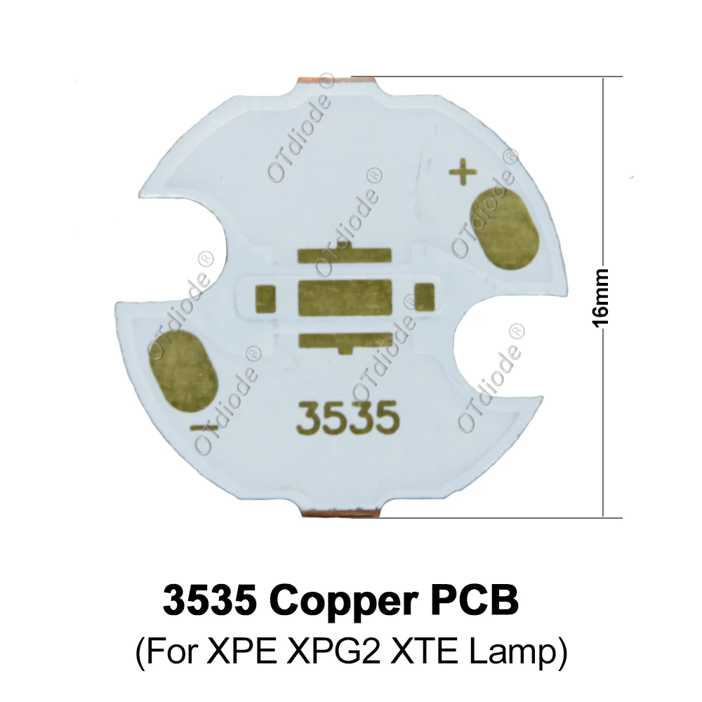 Медная плата для ламповых бусин OTdiode
Медная плата для ламповых бусин OTdiode
