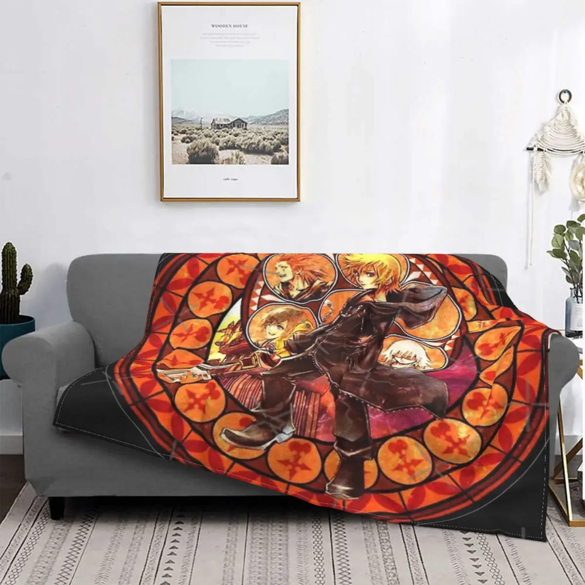 Kingdom Hearts-Manta de Heart Roxas, colcha a cuadros para cama, sofa, cama, manta Thermal, toalla de lujo
Kingdom Hearts-Manta de Heart Roxas, colcha a cuadros para cama, sofa, cama, manta Thermal, toalla de lujo