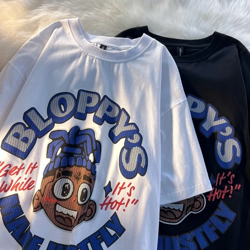 Summer Hip Hop Oversized T-shirts Women Cartoon O-Neck Short Sleeve Tees Female Casual Graphic Tops Harajuku Streetwear
Summer Hip Hop Oversized T-shirts Women Cartoon O-Neck Short Sleeve Tees Female Casual Graphic Tops Harajuku Streetwear