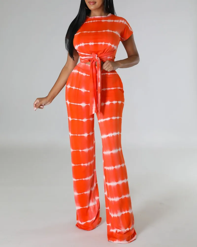 Женский модный комплект из двух предметов с принтом, летние брюки с широкими штанинами для отдыха, Женский комплект из двух предметов с принтом
Женский модный комплект из двух предметов с принтом, летние брюки с широкими штанинами для отдыха, Женский комплект из двух предметов с принтом