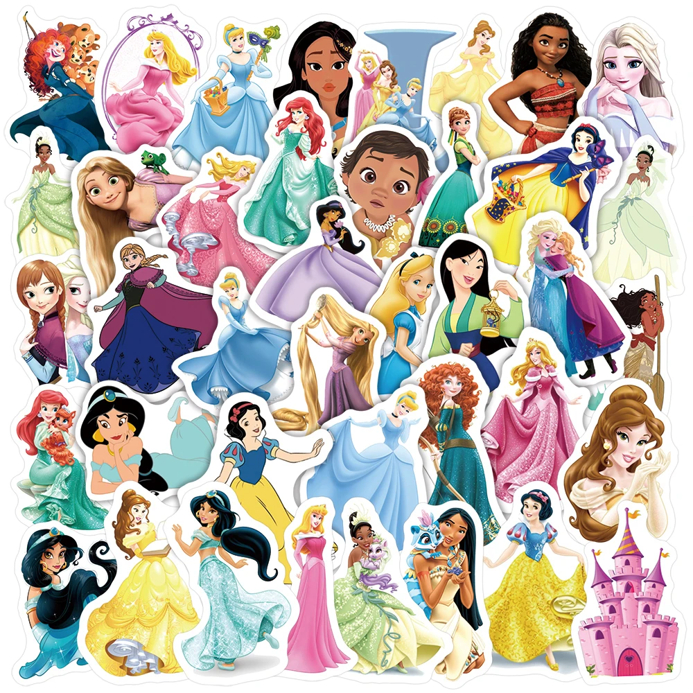 10/30/50PCS Mix Disney Princess Stickers Snow White Frozen Cartoon Decals DIY Laptop Luggage Guitar Phone Cute Kids Sticker Pack
10/30/50PCS Mix Disney Princess Stickers Snow White Frozen Cartoon Decals DIY Laptop Luggage Guitar Phone Cute Kids Sticker Pack