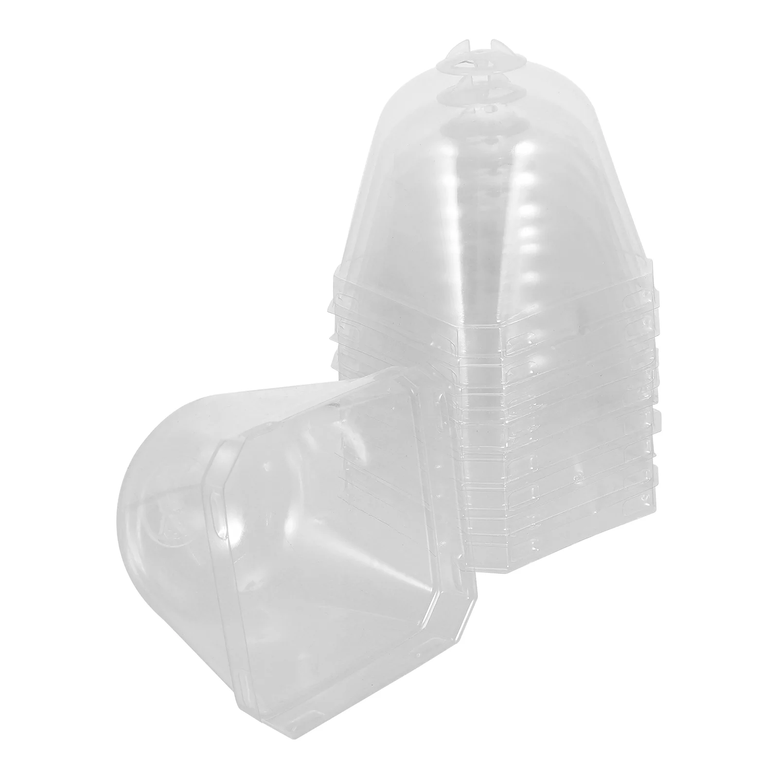 Dome Cloche Cover Humidity Bell Garden Protector Plastic Mini Covers Freeze Greenhouse Starting Vegetable Nursery Grow Domes
Dome Cloche Cover Humidity Bell Garden Protector Plastic Mini Covers Freeze Greenhouse Starting Vegetable Nursery Grow Domes