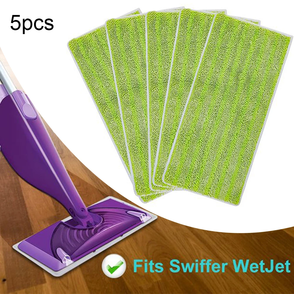 5 Pack Reusable Washable Mop Pads Dust Microfiber Cloth Green Pet Hair Cleaning Cloths For Swiffer Wet Jet Mop Pads
5 Pack Reusable Washable Mop Pads Dust Microfiber Cloth Green Pet Hair Cleaning Cloths For Swiffer Wet Jet Mop Pads
