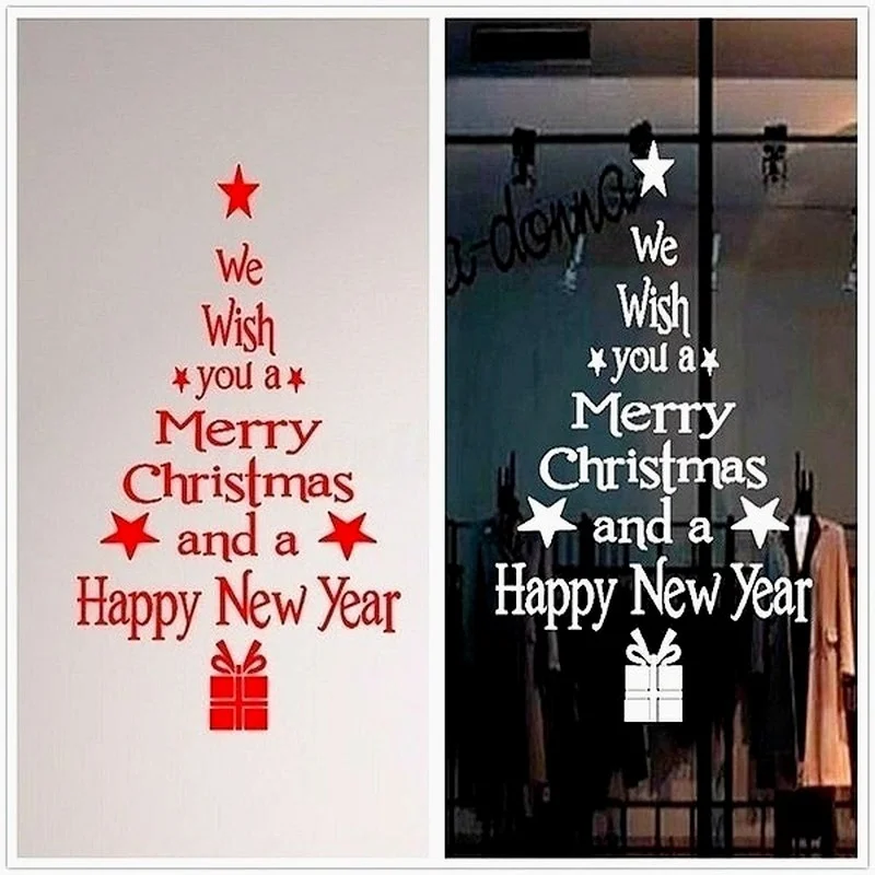 Removable Merry Christmas Tree DIY Wall Stickers Art Decal Home Window Decoration PVC
Removable Merry Christmas Tree DIY Wall Stickers Art Decal Home Window Decoration PVC