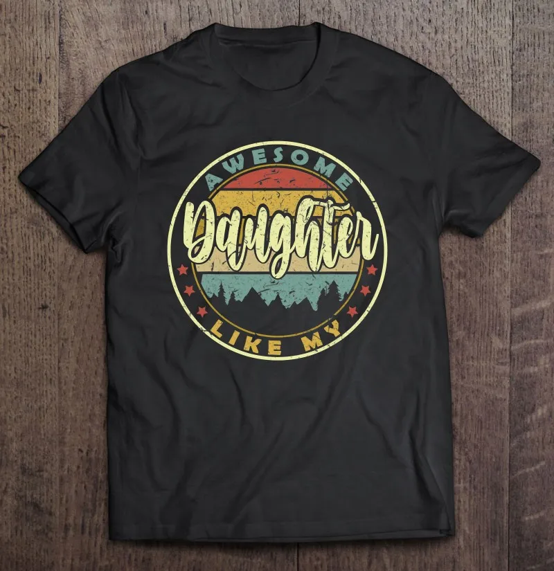 Мужские футболки потрясающие, как моя дочь, мужские футболки без рисунка, мужские футболки
Мужские футболки потрясающие, как моя дочь, мужские футболки без рисунка, мужские футболки