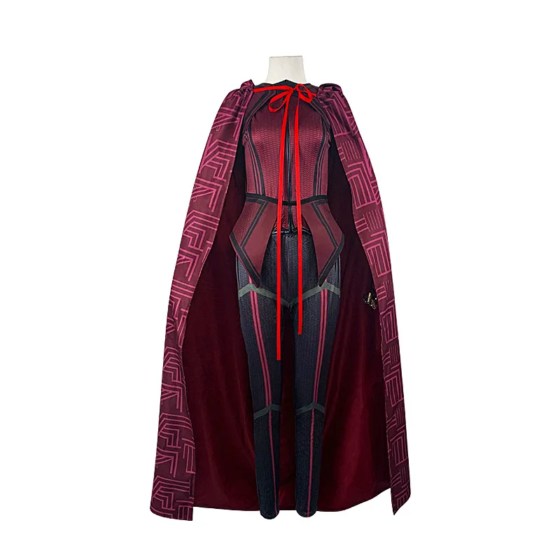 Superheroies Halloween Scarlet Cosplay Witch Costume High Quality Vision Wanda Maximoff Battle Outfit halloween party for women
Superheroies Halloween Scarlet Cosplay Witch Costume High Quality Vision Wanda Maximoff Battle Outfit halloween party for women