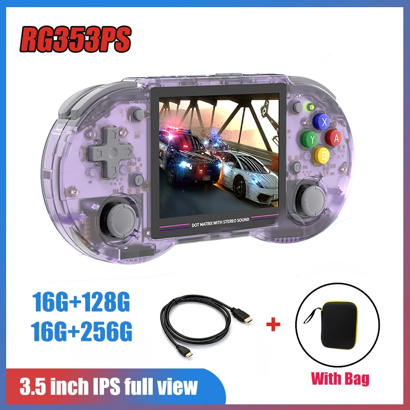 NEW RG353PS Retro Games Console Linux System 3.5-inch IPS 640*480 SF2000 Mini Plus WIFI Online Fighting full fit/ 640*480CPUR
NEW RG353PS Retro Games Console Linux System 3.5-inch IPS 640*480 SF2000 Mini Plus WIFI Online Fighting full fit/ 640*480CPUR