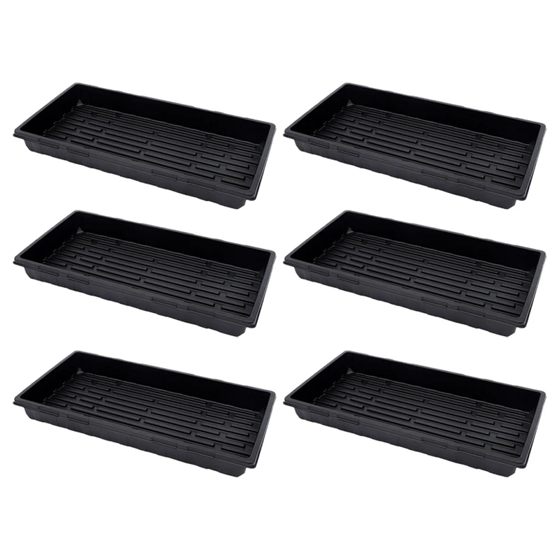 Hot Sale Plant Growing Trays Nursery Seedling Holder Plate Starter For Greenhouse Hydroponics Seedlings Plant Germination 6Pcs
Hot Sale Plant Growing Trays Nursery Seedling Holder Plate Starter For Greenhouse Hydroponics Seedlings Plant Germination 6Pcs