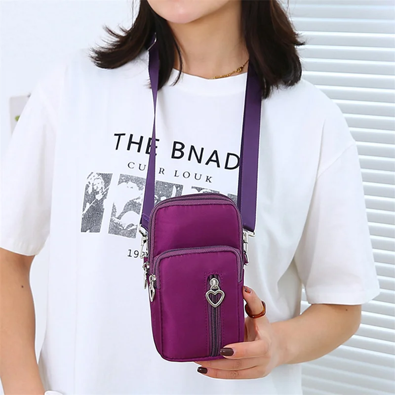 New Mobile Phone Bag Women'S Messenger Bag Hanging Neck Coin Purse Vertical Handbag Crossbody Bag Solid Color Print Shoulder
New Mobile Phone Bag Women'S Messenger Bag Hanging Neck Coin Purse Vertical Handbag Crossbody Bag Solid Color Print Shoulder
