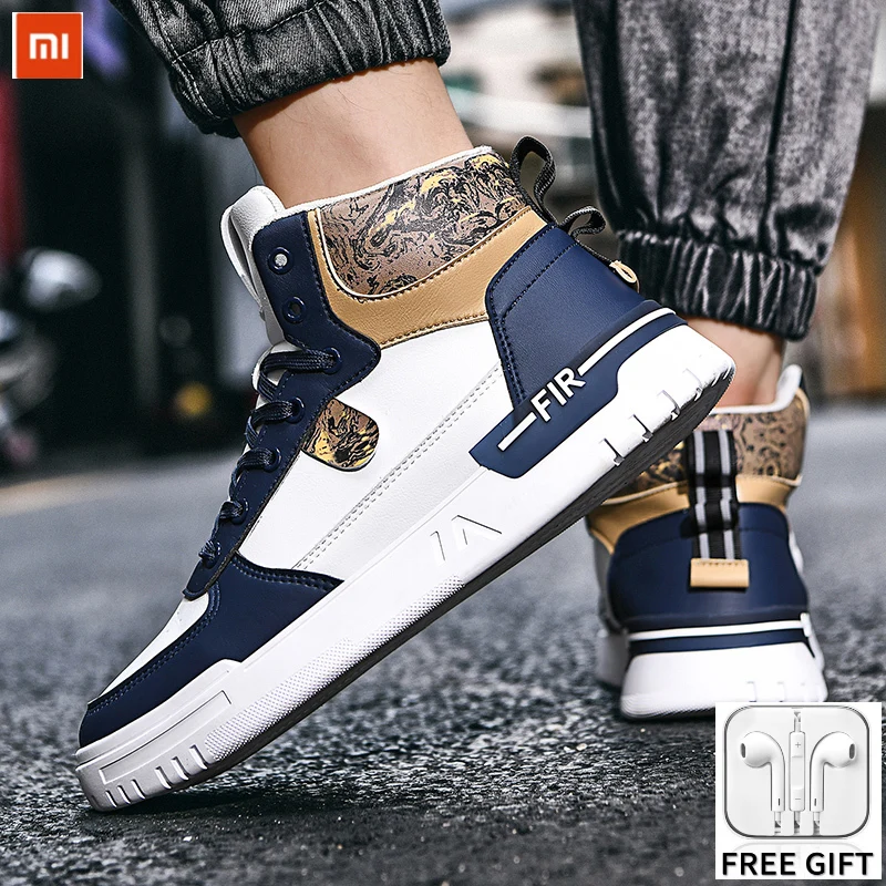 Xiaomi Youpin - Men's High Top Sneakers Fashion Sneakers Non-slip Breathable Tennis Luxury Casual Shoes Loafers
Xiaomi Youpin - Men's High Top Sneakers Fashion Sneakers Non-slip Breathable Tennis Luxury Casual Shoes Loafers