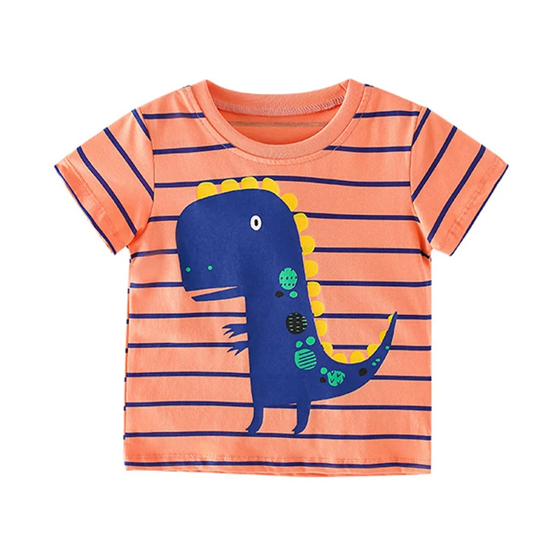 Little maven 2022 Summer T-shirt Lined Dinosaur Cotton Tops Lovely and Comfort Children Casual Clothes for Kids 2-7 year
Little maven 2022 Summer T-shirt Lined Dinosaur Cotton Tops Lovely and Comfort Children Casual Clothes for Kids 2-7 year