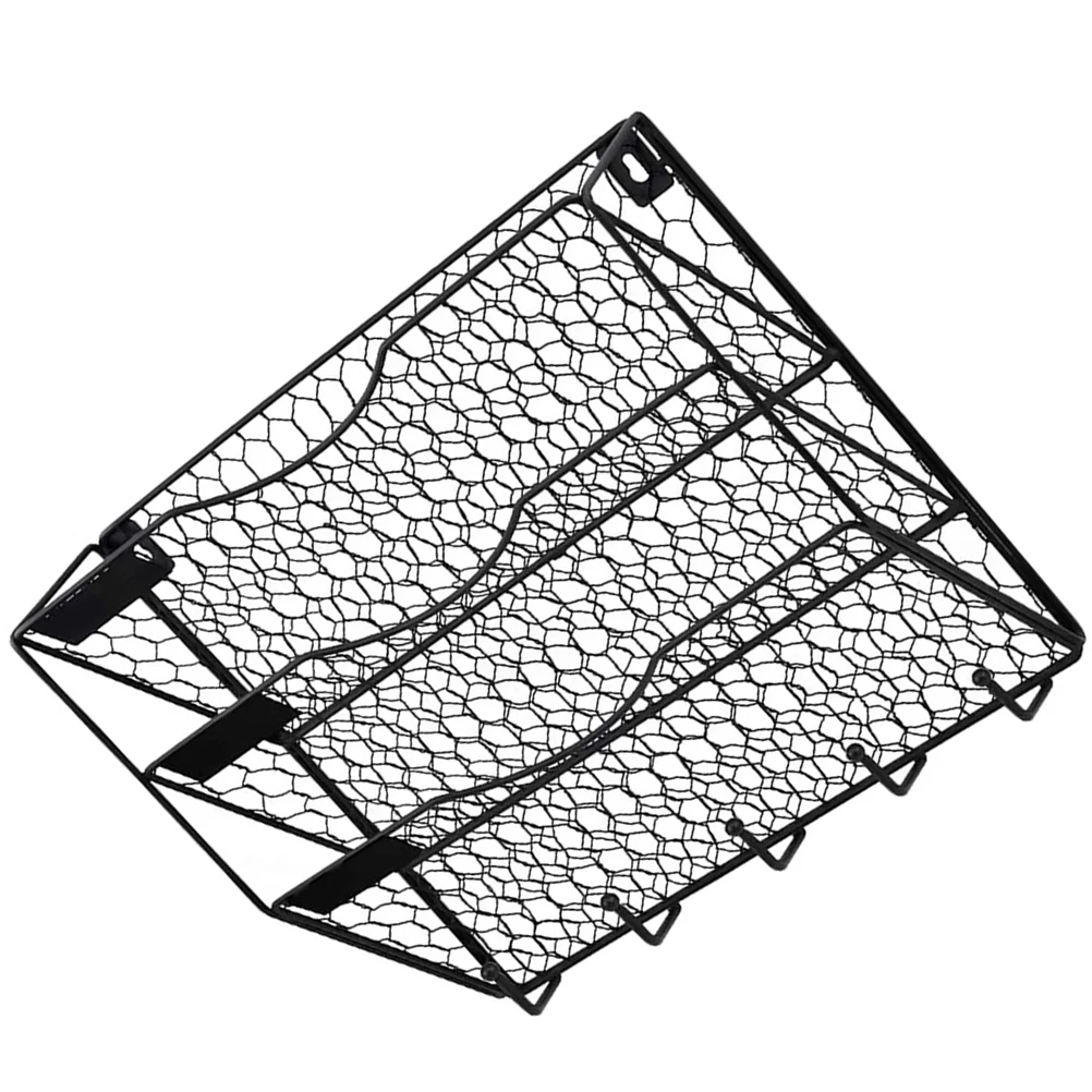 Wall File Organizer Holder Magazine Hanging Rack Mount Letter Mail Hooks Mesh Container Mounted Office Black Key Pockets Basket
Wall File Organizer Holder Magazine Hanging Rack Mount Letter Mail Hooks Mesh Container Mounted Office Black Key Pockets Basket