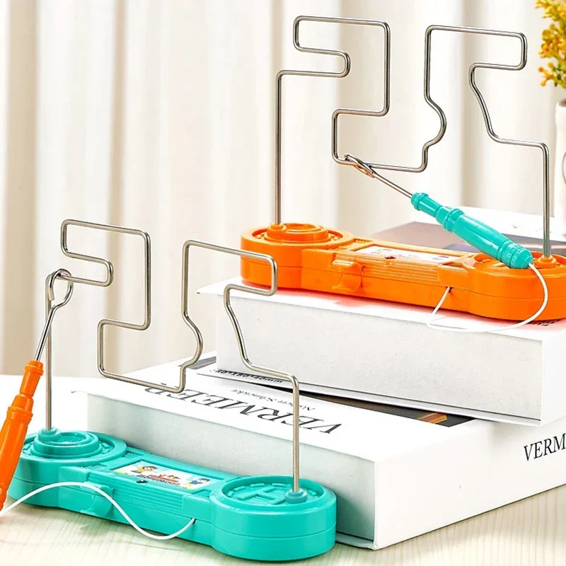 Kids Collision Electric Shock Toy Education Electric Touch Maze Party Funny Game Science Experiment Family Toys Gift
Kids Collision Electric Shock Toy Education Electric Touch Maze Party Funny Game Science Experiment Family Toys Gift