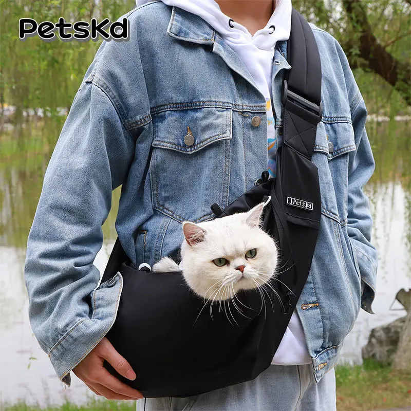 Petskd Foldable Cat Carrier Portable Shoulder Messenger Cat Bag Sling Dog Bag Pets Accessories for Small Dogs Kitten for Walk
Petskd Foldable Cat Carrier Portable Shoulder Messenger Cat Bag Sling Dog Bag Pets Accessories for Small Dogs Kitten for Walk