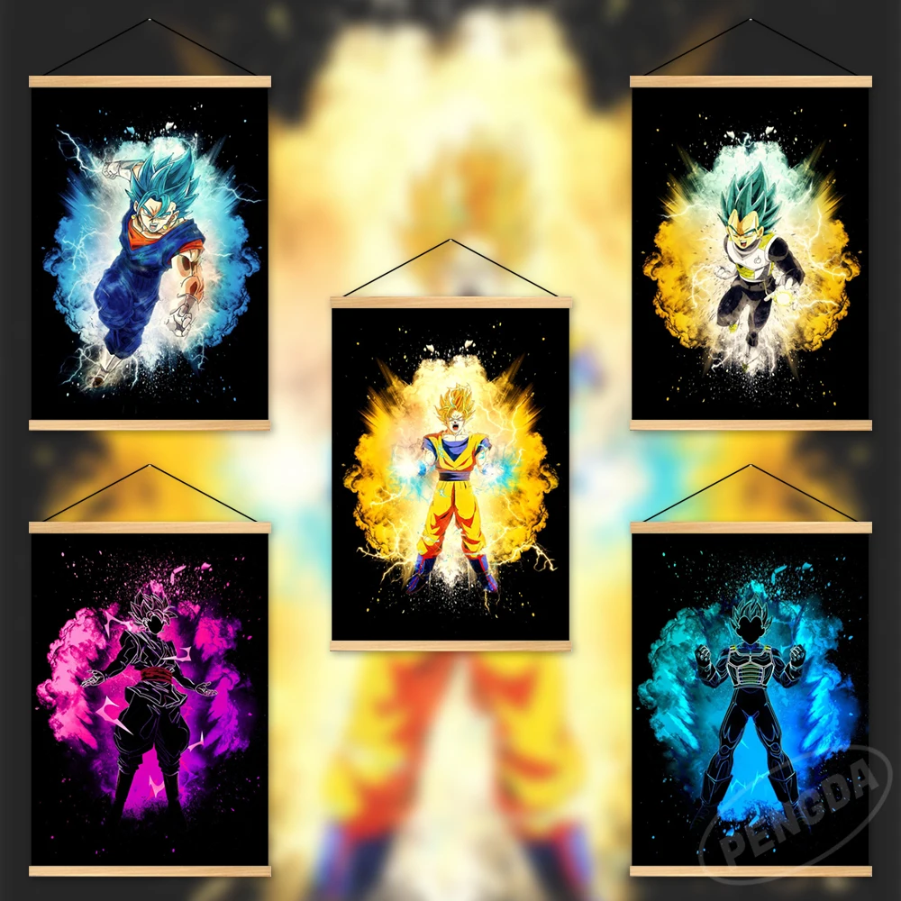 Home Decoration Anime Wall Dragon Ball Art Goku Painting Vegeta IV Hanging Wooden Son Gohan Canvas Janpan Printed Picture Poster
Home Decoration Anime Wall Dragon Ball Art Goku Painting Vegeta IV Hanging Wooden Son Gohan Canvas Janpan Printed Picture Poster