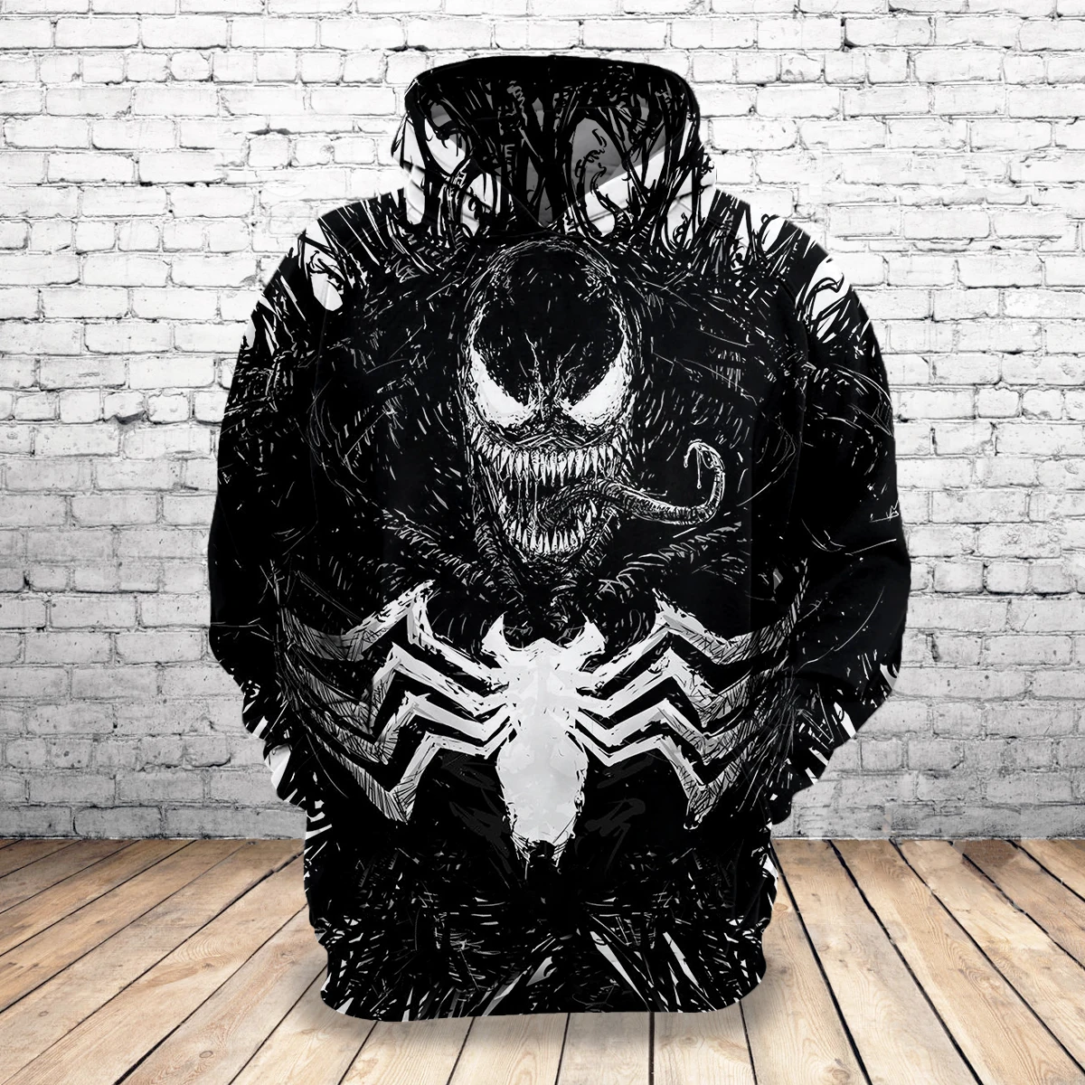 2021 Hot New Sweatshirt Fashion Casual Design Venom 3D Printed Hoodie Unique Hip Hop Pullover Men's Clothing
2021 Hot New Sweatshirt Fashion Casual Design Venom 3D Printed Hoodie Unique Hip Hop Pullover Men's Clothing