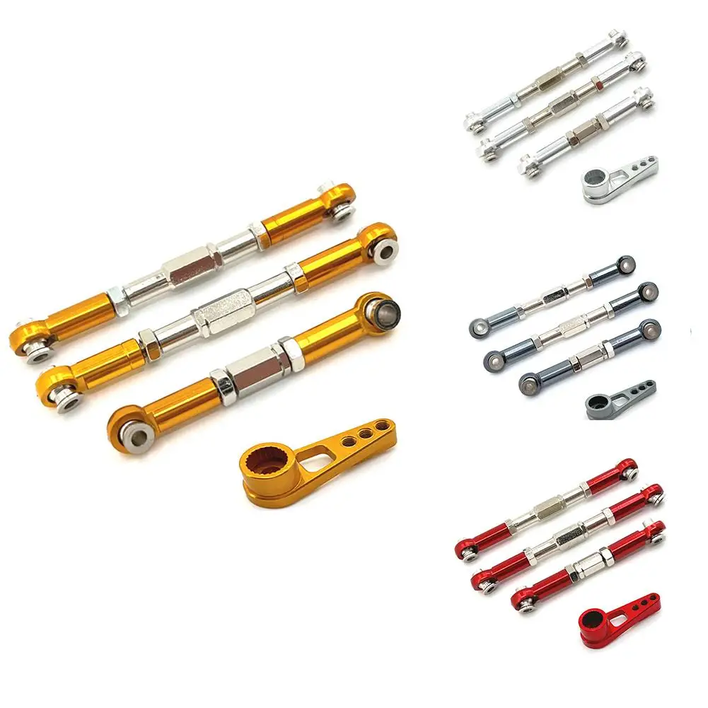 Metal Tie Rod Steering Arm Spare Parts Compatible For Wltoys 1/10 104016 104018 104009 RC Car Replacement Parts Drop Shipping
Metal Tie Rod Steering Arm Spare Parts Compatible For Wltoys 1/10 104016 104018 104009 RC Car Replacement Parts Drop Shipping