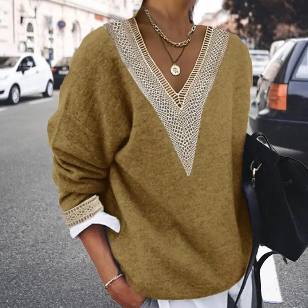 V-neck Sweater Cozy Winter Wardrobe Non-fading Washable Super Soft Sweater Tops with Long Sleeves V-neck for Women Women
V-neck Sweater Cozy Winter Wardrobe Non-fading Washable Super Soft Sweater Tops with Long Sleeves V-neck for Women Women