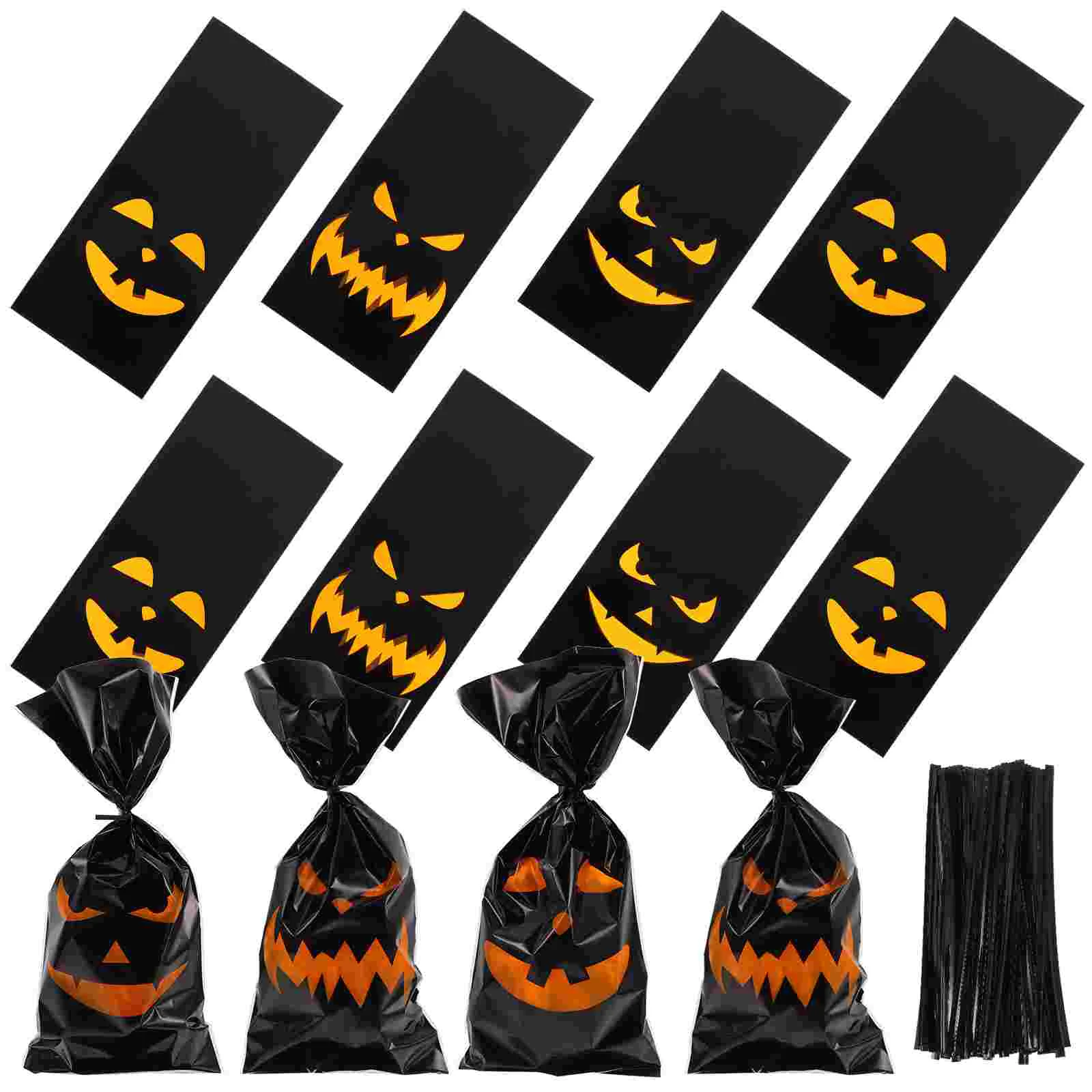 100 Pcs Plastic Bags Candy Halloween Flat Pocket Decorative Biscuit Party Treat Gift Packing
100 Pcs Plastic Bags Candy Halloween Flat Pocket Decorative Biscuit Party Treat Gift Packing