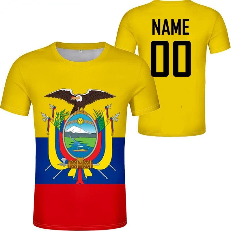 Custom Any Name Number ECUADOR T-shirt Ecu Shirt Nation Flag Spanish Ecuadorian Soccer T-shirts For Men Women tops
Custom Any Name Number ECUADOR T-shirt Ecu Shirt Nation Flag Spanish Ecuadorian Soccer T-shirts For Men Women tops