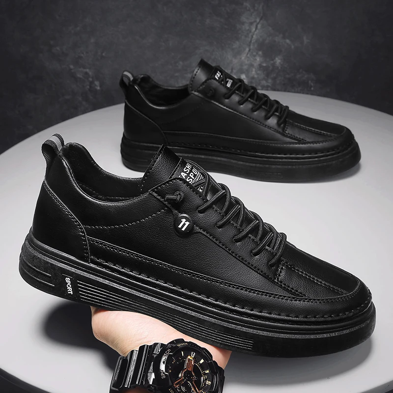 Men's Sneakers Flat Casual Small White Shoes Student Fashion Versatile Korean Style Tide Shoes Four Seasons Walking Shoes
Men's Sneakers Flat Casual Small White Shoes Student Fashion Versatile Korean Style Tide Shoes Four Seasons Walking Shoes