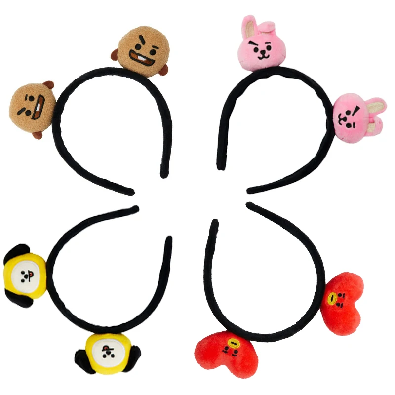 Cute Cartoon Kawaii Bt21 Headband Hair Ring Headdress Bt21 Koala Pony Yellow Dog Love Headband Plush Doll Periphera
Cute Cartoon Kawaii Bt21 Headband Hair Ring Headdress Bt21 Koala Pony Yellow Dog Love Headband Plush Doll Periphera