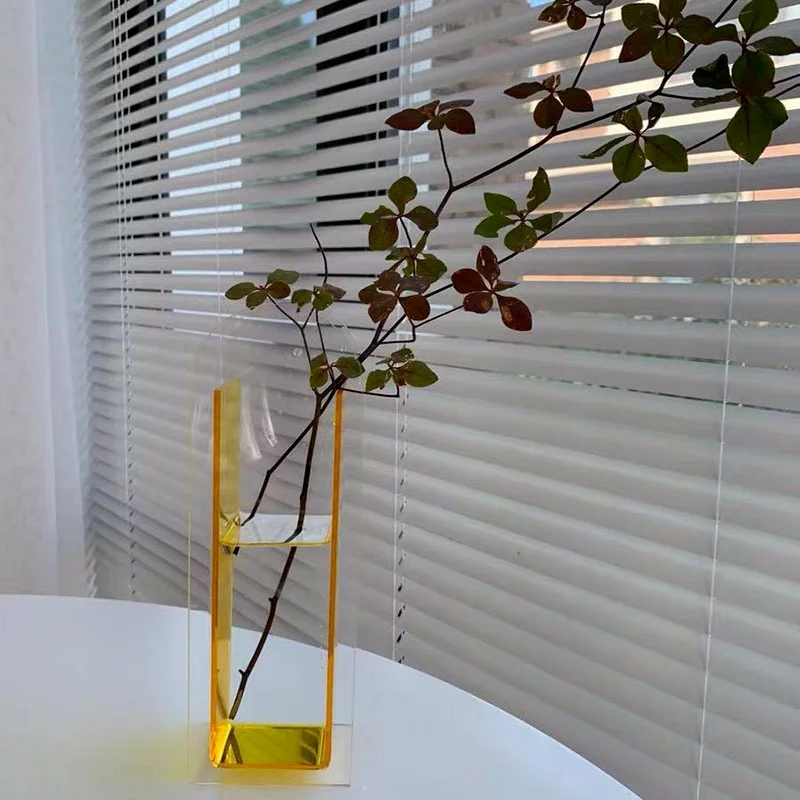 Nordic Ins Colorful Acrylic Vase Corrugated Hydroponic Dry Flower Arranger Simple Creative Gift Decoration
Nordic Ins Colorful Acrylic Vase Corrugated Hydroponic Dry Flower Arranger Simple Creative Gift Decoration