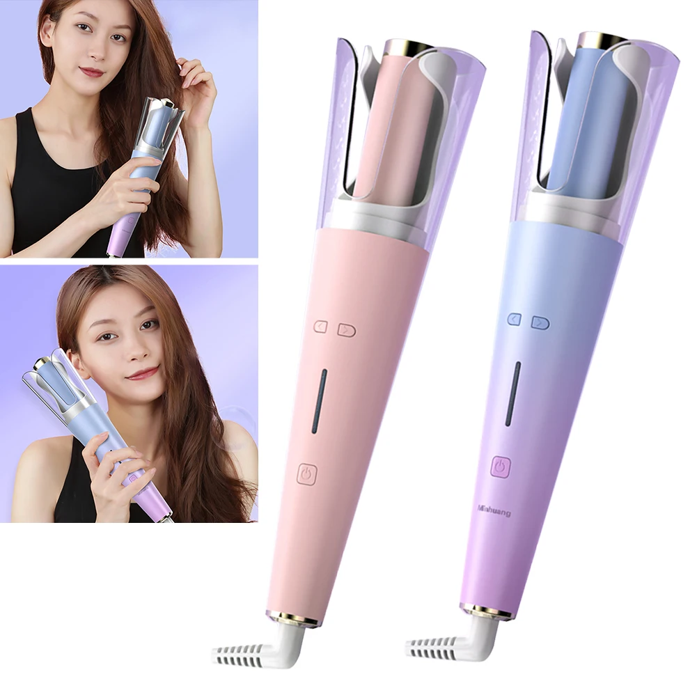 Automatic Hair Curler Negative Ion Electric Rotating Hair Curling Iron For Big Wave Adjustable 4 Temperatures Hair Styling Tool
Automatic Hair Curler Negative Ion Electric Rotating Hair Curling Iron For Big Wave Adjustable 4 Temperatures Hair Styling Tool