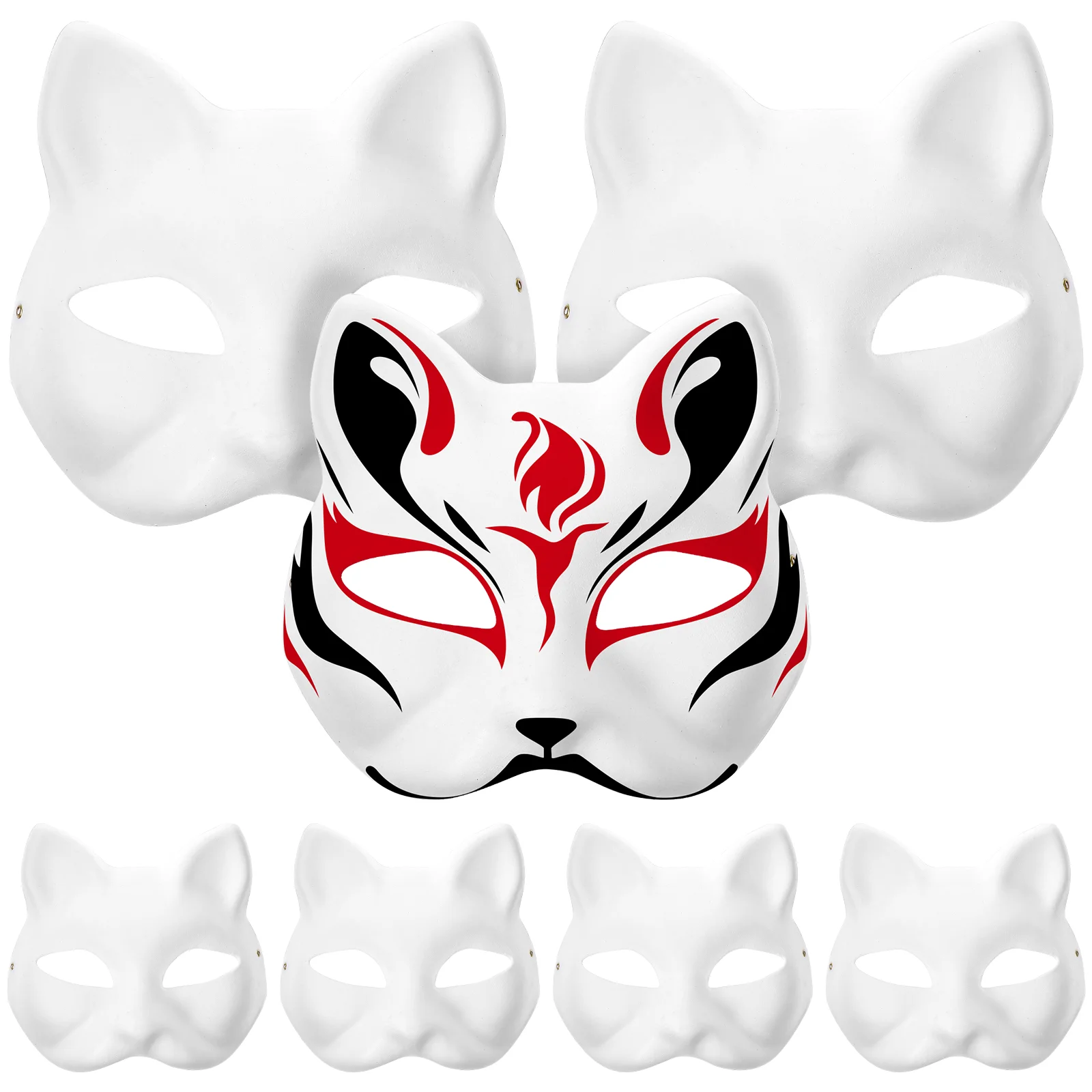 STOBOK White DIY Paper: 10PCS Paintable Cat Masquerade Blank Full Mardi Gras for Party Decorating, Kids Craft Party Favors White
STOBOK White DIY Paper: 10PCS Paintable Cat Masquerade Blank Full Mardi Gras for Party Decorating, Kids Craft Party Favors White
