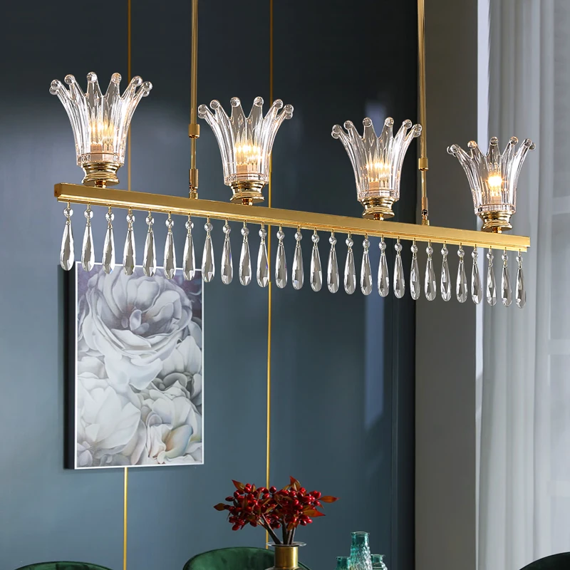 YUNYI Modern Style Contemporary Rectangular Glass Pendant Lamp Home Decorative Dinning Room Modern LED Crystal Chandelier
YUNYI Modern Style Contemporary Rectangular Glass Pendant Lamp Home Decorative Dinning Room Modern LED Crystal Chandelier