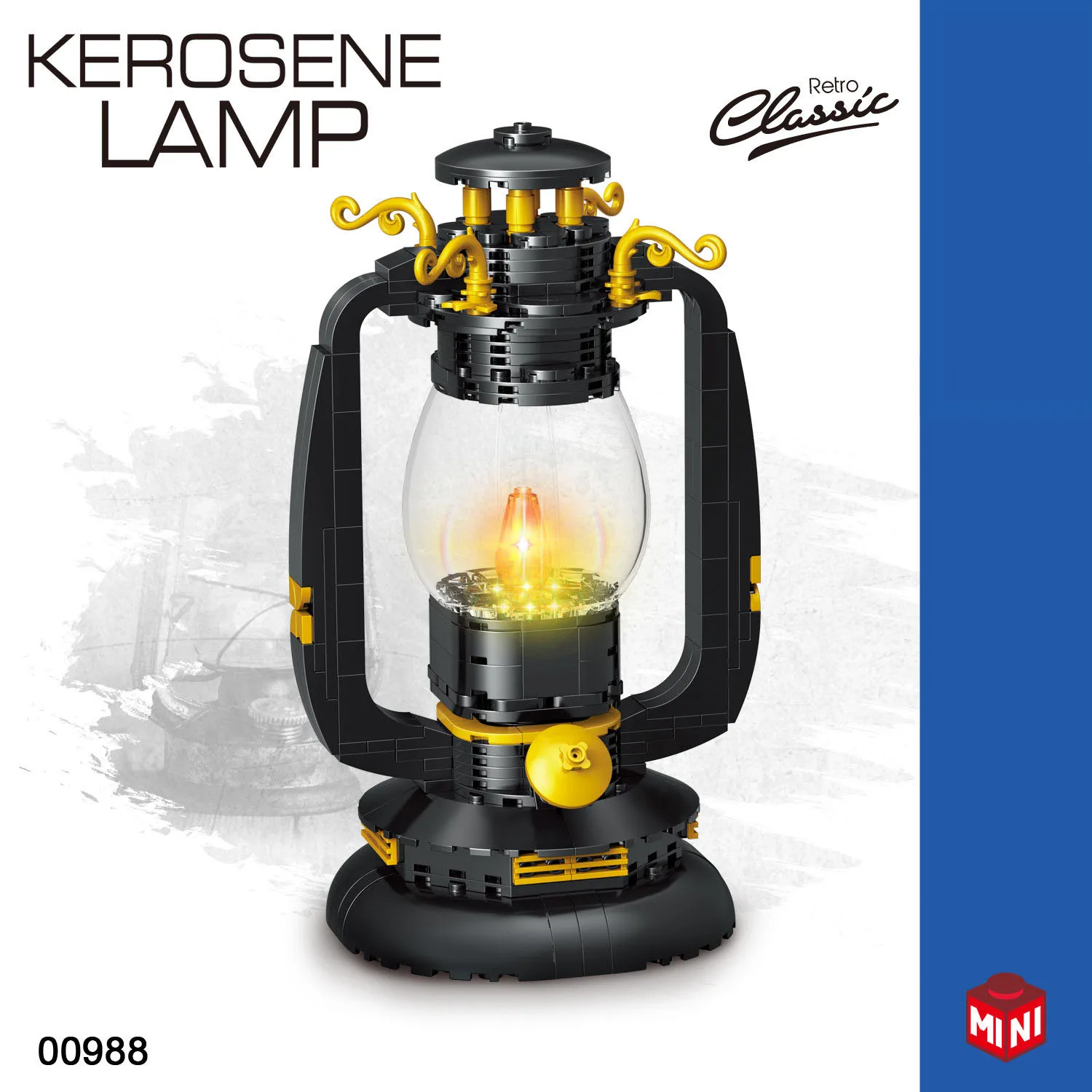 Loz Creative Mini Diamond Building Block Classic Retro Kerosene Lamp Assemble Model Bricks Educational Toy Collection With Light
Loz Creative Mini Diamond Building Block Classic Retro Kerosene Lamp Assemble Model Bricks Educational Toy Collection With Light